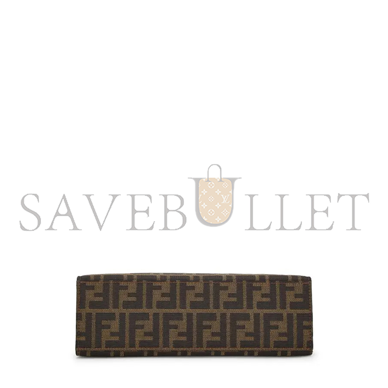 F**di small zucca canvas shopping tote bag (28*20*8cm)